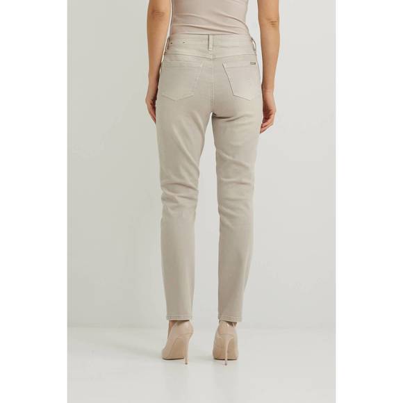 NEW JOSEPH RIBKOFF rolled cuff jean in tan - Picture 3 of 4